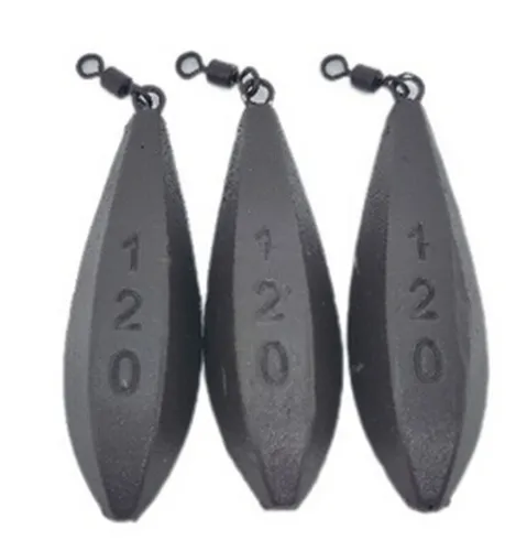 Груз ФИШКА Горизонт (ухо+вертлюг) 60гр (10 шт. в упак)