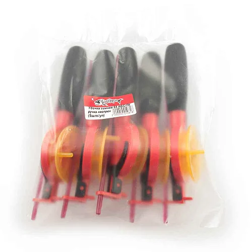 Удочка зимняя "WestMan" 65 АБС/ПК ручка неопрен. (хлыст поликарбонат.) 5шт/уп РБ