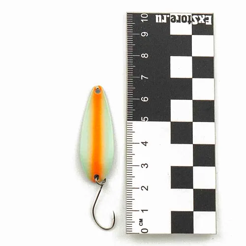 Блесна форелевая колеб. AKARA trout time Megami 43мм 6,5гр цвет 59Р фосфорная