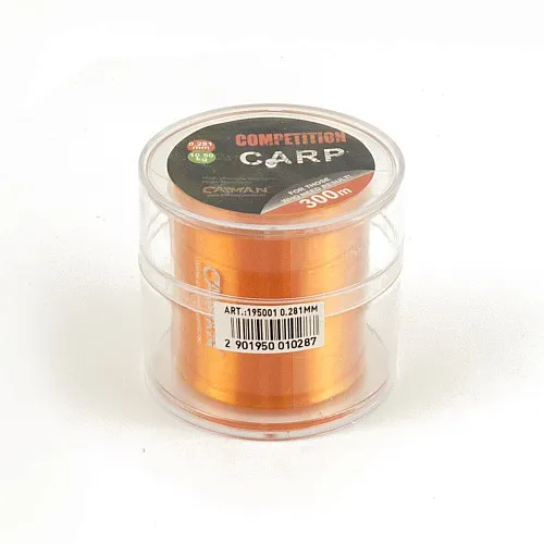 Леска Caiman Competition Carp 300м 0,281мм оранжевая