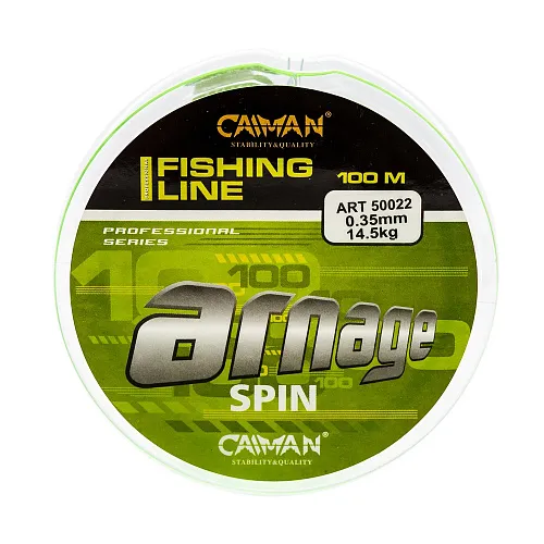Леска Caiman Arnage 100м 0,22мм зеленая