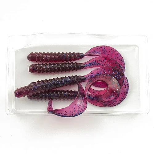 Виброхвост FISHER BAITS Twister 78мм цвет 03 (уп. 5шт)