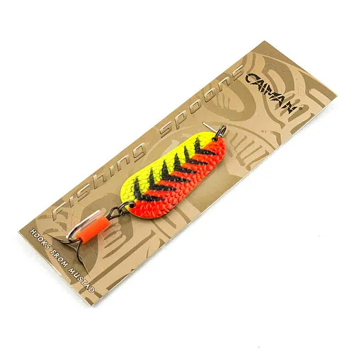 Блесна колеблющаяся Caiman Gnom 18гр 6,0см цвет CN31 (5шт в упак.)