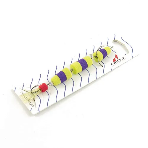 Мандула Profilux "Classic" 3Х цв 01 салатовый-фиолетовый-салатовый