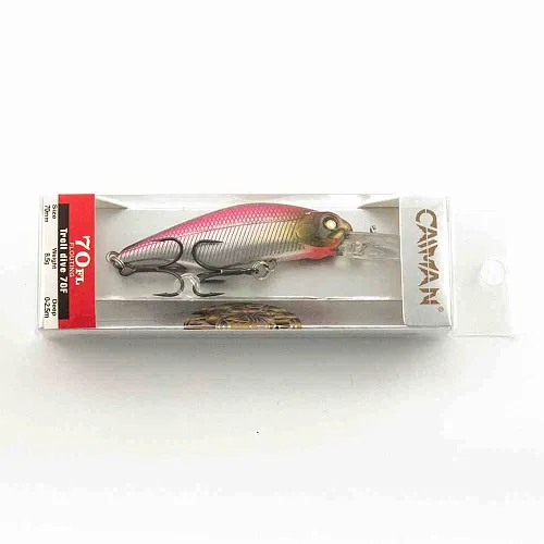 Воблер Caiman Troll dive 70F 8,5g 2,5м цвет СМ122