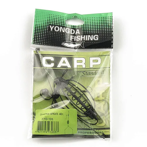 Монтаж арбуз Palomino XYD 105 - 40g 3 крючка (10 шт в упак)