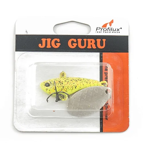 Джиг-блесна Profilux Тэйл-Спиннер 21гр цв. 313 (Желтый)