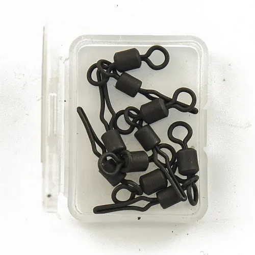 Вертлюг двойной с клипсой Carpking CK9215-0102 #1X2 (5шт в упак)