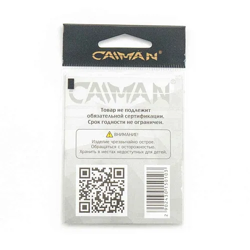 Крючки Caiman Kitsune №1 10850