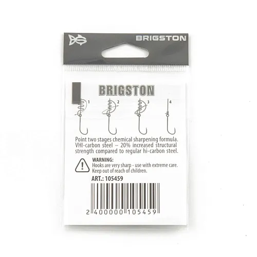 Крючок Brigston Keiryu BN № 9 ( уп. 10 шт.)