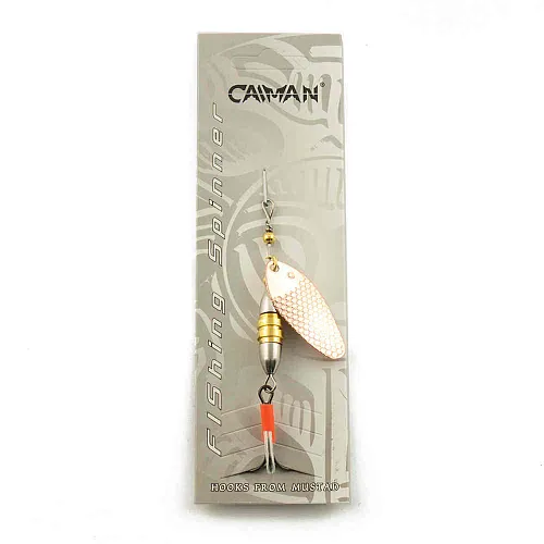 Блесна вращающаяся Caiman Wing standart 12гр #3 цвет CA01 (5шт в упак.)