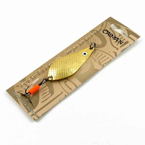 Блесна колеблющаяся Caiman Atom 15гр 6,8см цвет CN03 (5шт в упак.)