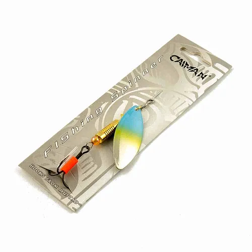 Блесна вращающаяся Caiman Longy classic 10гр #3 цвет CA09 (5шт в упак.)