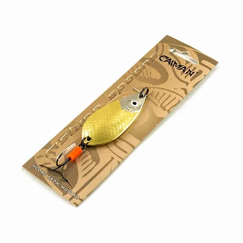 Блесна колеблющаяся Caiman Greedy 18гр 6,3см цвет CN36 (5шт в упак.)