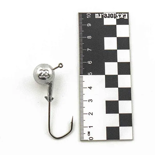 Джиг головка IVVA крючок 4/0 28гр 120 грудусов (10 шт. в упак.)