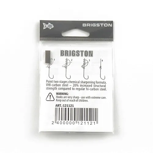 Крючок Brigston Carp Boil Short BN № 6 ( уп. 5 шт.)