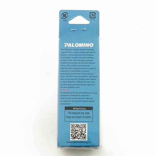 Воблер Palomino Elves minnow 85F 9гр 0-1м цвет 1