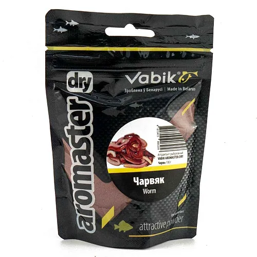 Аттрактант Vabik Aromaster-Dry 100гр Червь (15 шт в упак)