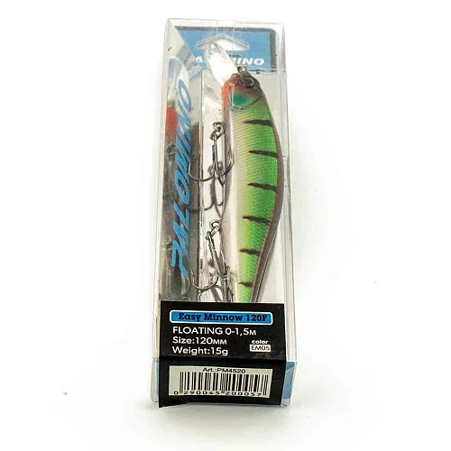 Воблер Palomino Easy Minnow 120F 15гр 0-1,5м цвет 5