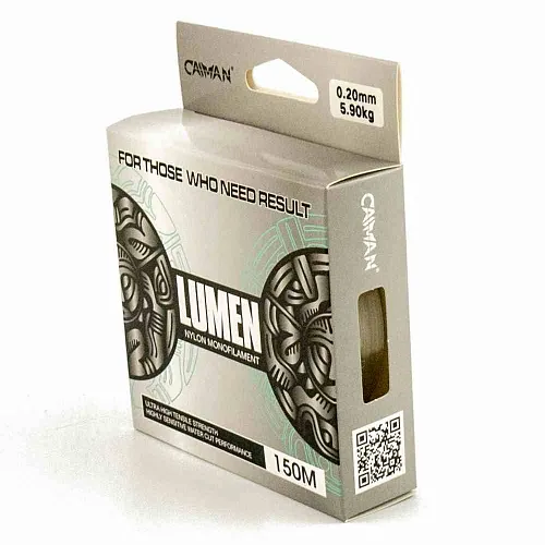 Леска Caiman Lumen 150м 0,20 мм прозрачная
