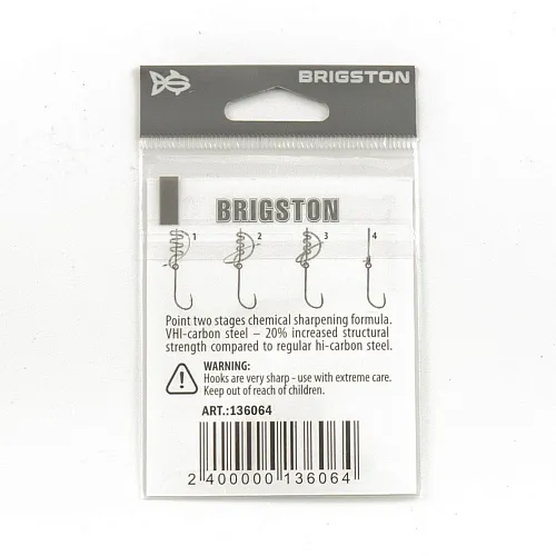 Крючок Brigston Akitakitsune BN №5 (8шт в упак)