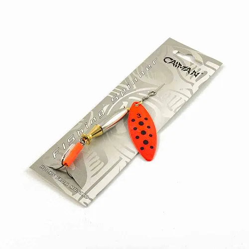 Блесна вращающаяся Caiman Longy Heavy 24гр #3 цвет CA11 (5шт в упак.)