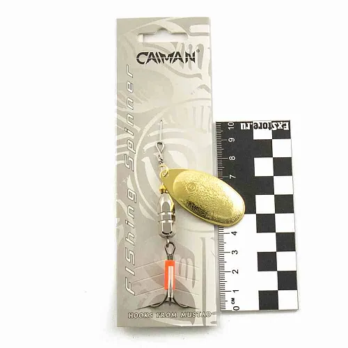 Блесна вращающаяся Caiman Round light 16гр #5 цвет CA03 (5шт в упак.)