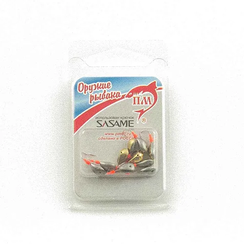 Мормышка Пирс мастер "Капля грань" 0.53г крючок Sasame 113-Л МП