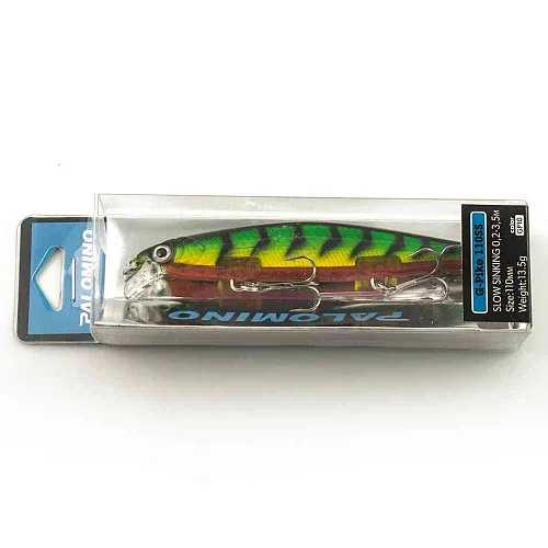 Воблер Palomino G-pike 110SS 13,5гр 0,2-3,5м цвет 10