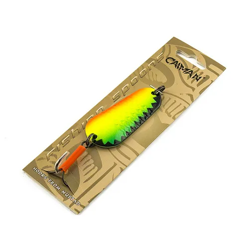 Блесна колеблющаяся Caiman Gnom 24гр 6,5см цвет CN37 (5шт в упак.)