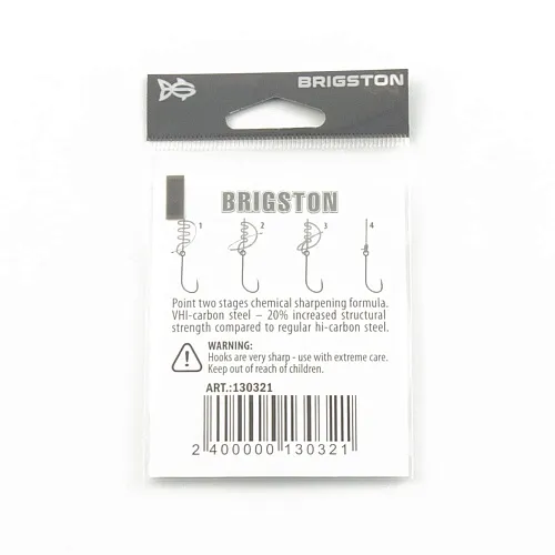 Крючок Brigston Idumezina №11 ( уп. 6 шт.)