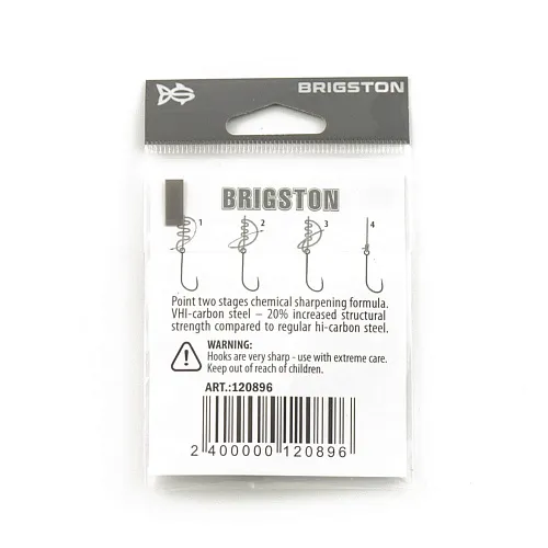 Крючок Brigston Aberdeen BN № 1 ( уп. 5 шт.)