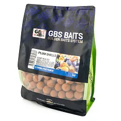 Бойлы GBS Baits 20мм 1кг Слива-ракушка