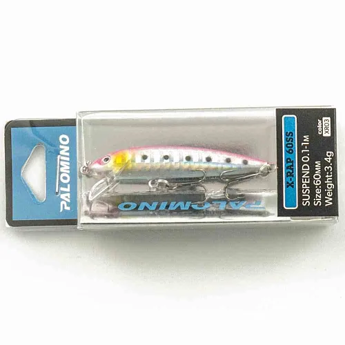 Воблер Palomino X-Rap 60SS 3,4гр 0,1-1м цвет 3