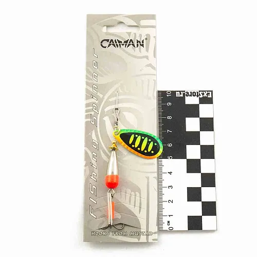 Блесна вращающаяся Caiman Range 13гр #3 цвет CA82 (5шт в упак.)