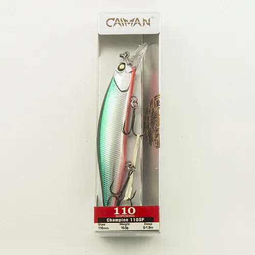 Воблер Caiman Champion 110SP 16,5g 1,5м цвет СМ136
