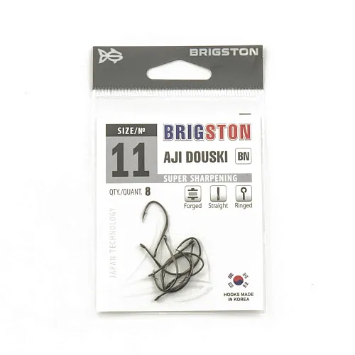 Крючок Brigston AJi Douski BN №11 ( уп. 8 шт.)