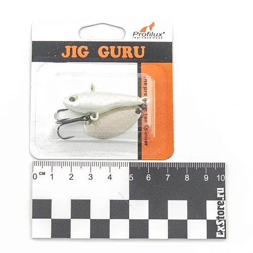 Джиг-блесна Profilux Тэйл-Спиннер 24гр цв. 312 (белый перламутр)