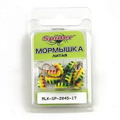 Мормышка вольфрамовая Spider Рижский банан с ухом 4,5 мм 17