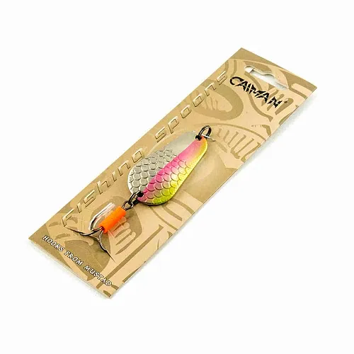 Блесна колеблющаяся Caiman Satir 21гр 5см цвет CN15 (5шт в упак.)