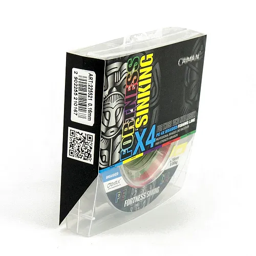 Шнур Caiman Fortness sinking 4PE 0,16 мм150 м multicolor 225521
