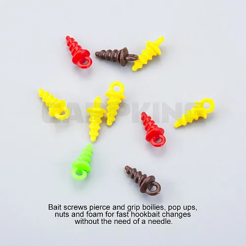 Крепление бойла Carpking Bait screw 10 шт в упак. (фас. 10упак) CK3025-10