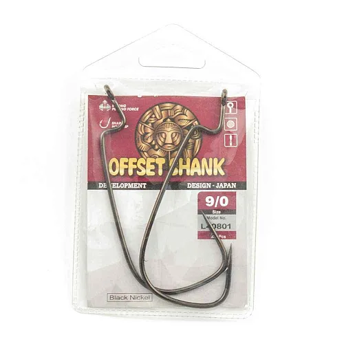 Крючки Caiman Offset Shank №9/0 40801