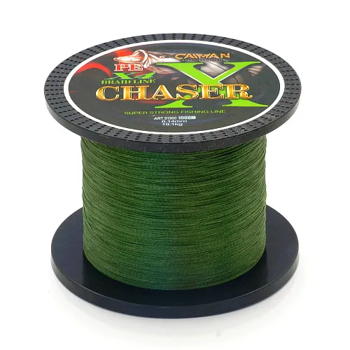 Шнур Caiman Chaser 1000м 0,12мм зеленый 