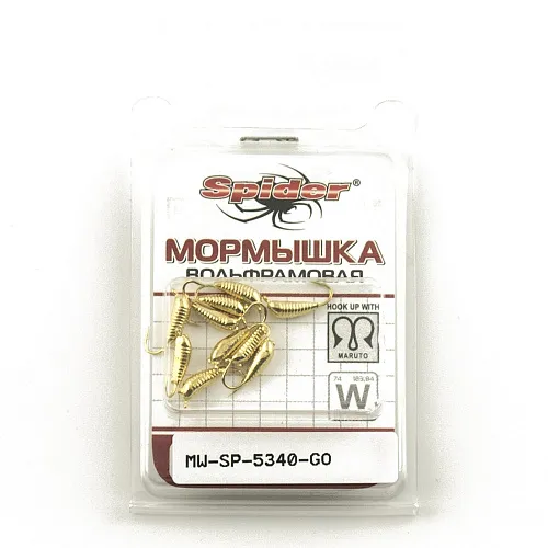 Мормышка вольфрамовая Spider Куколка с ушком 4,0 мм 0,93 гр Go