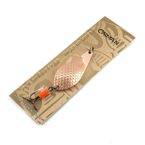 Блесна колеблющаяся Caiman Atom 21гр 7см цвет CN02 (5шт в упак.)