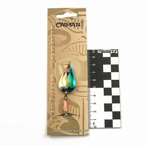 Блесна колеблющаяся Caiman Mistress 11гр 3,5см цвет CN38 (5шт в упак.)