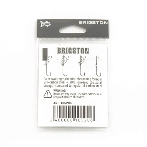 Крючок Brigston Iseama BN № 8 ( уп. 10 шт.)