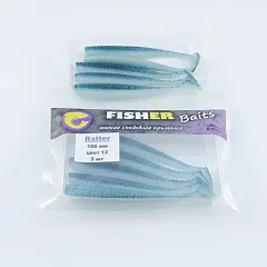 Виброхвост FISHER BAITS Ratter 106мм цвет 12 (уп. 5шт)