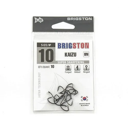 Крючок Brigston Kaizu BN №10 ( уп. 10 шт.)